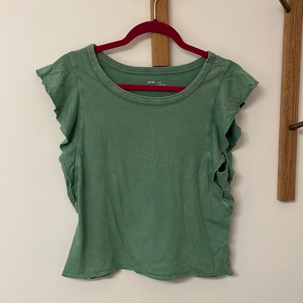 COPY - Aerie Flutter Sleeve Baby T-Shirt